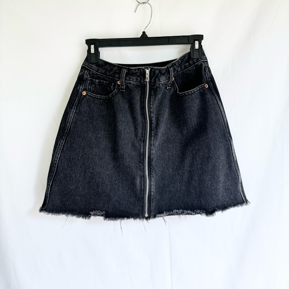Abercrombie & Fitch Black A-Line Mini Skirt